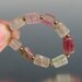 9 Pink Watermelon Tourmaline Hexagonal Cylinders
