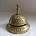 old brass hotel desk bell