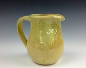 Summer Green and Yellow Creamer