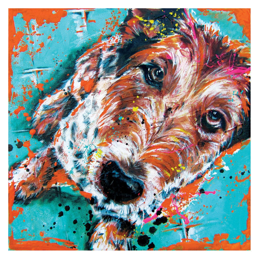 Spot - 12 x 12 High Quality Pop Art Print