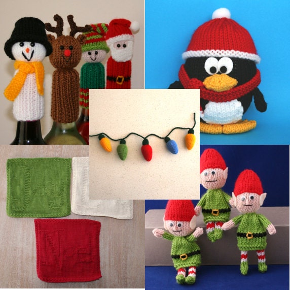 Kookla's Top 5 - Christmas - INSTANT DOWNLOAD PDF Knitting Pattern