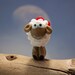 Mary... lampwork lamb bead... sra
