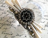 Jeweled Antique Button Crown