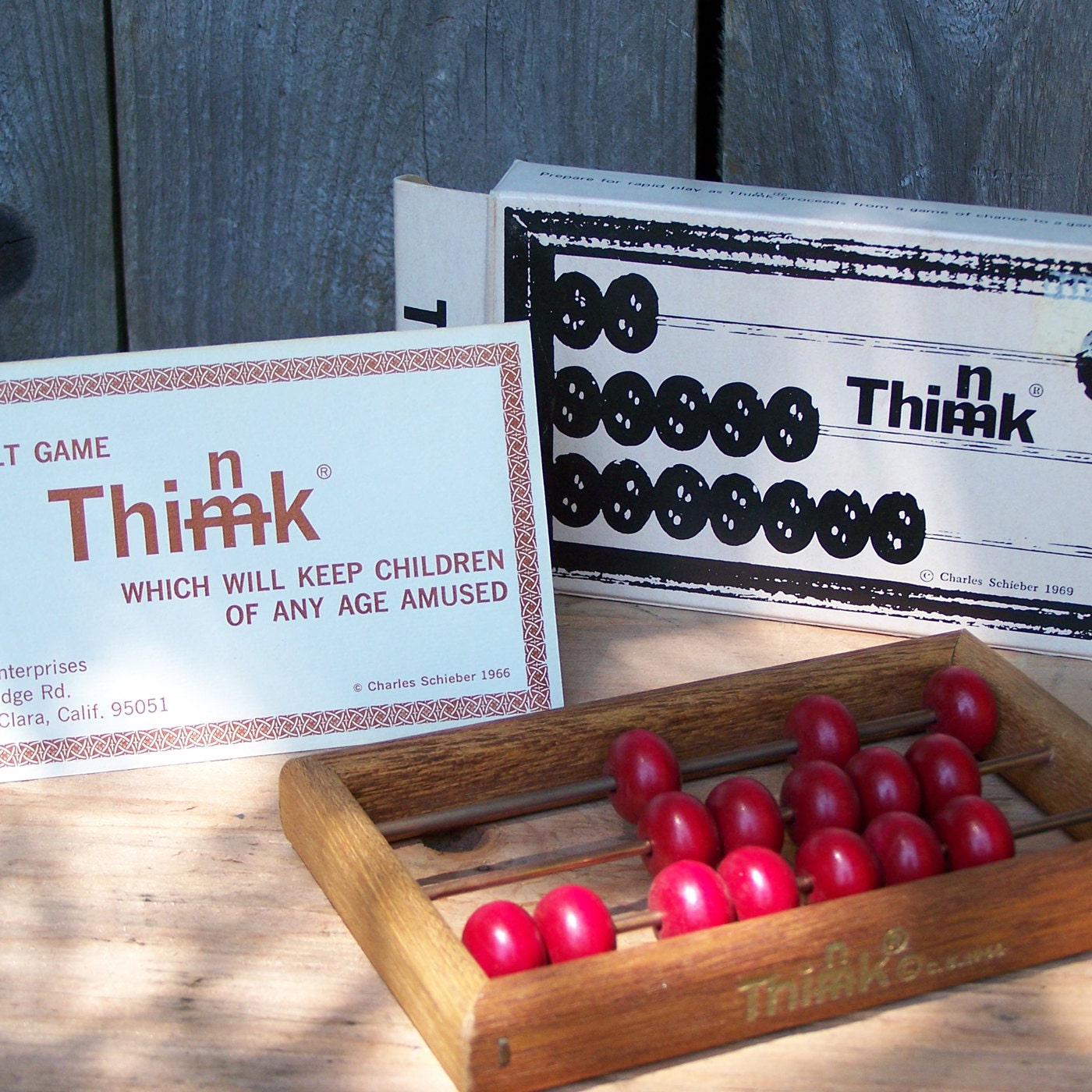Vintage 1969 Think Game, COMPLETE
