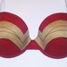 Handpainted Wonder Woman Bra