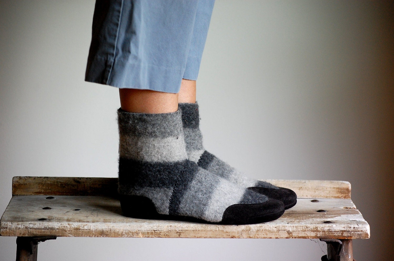 Women House Slippers, Eco Friendly, Minimalist Sole, size 8, Morning Lifts