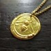 Golden Bee Pendant