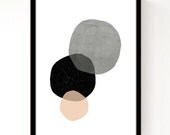 Circles A3 Print