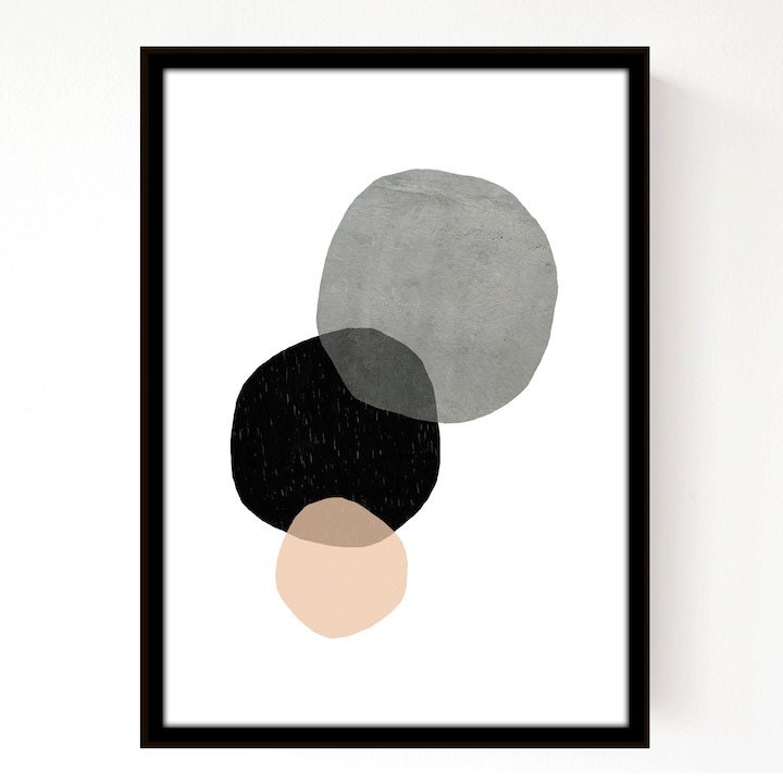 Circles A3 Print