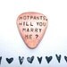 Personalized Proposal Guitar Pick