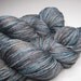 Work Jeans, Kettle Dyed, 3.5 Ounces, Superwash Merino and Bamboo, Fingering Weight Yarn, 460 Yards