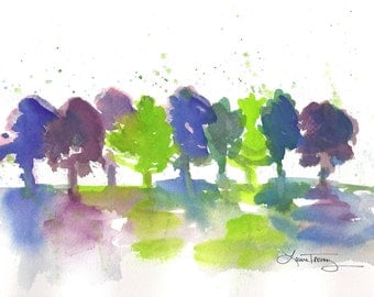 Colorful Landscape Painting