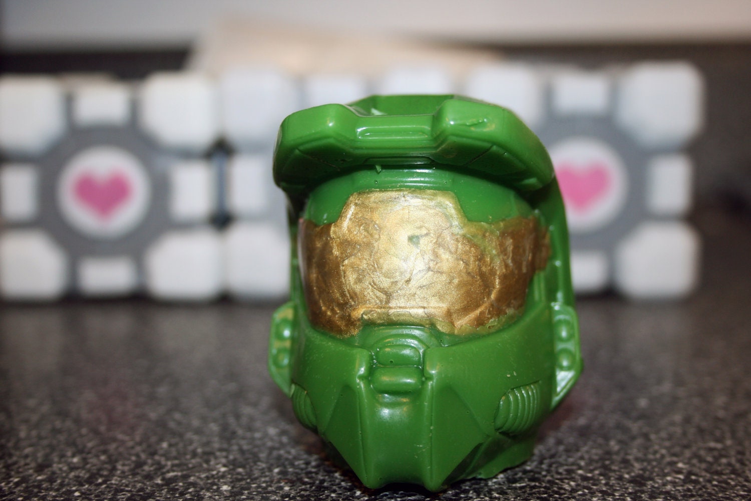 SOAP for Teens, Xbox 360 Halo Spartan parody, 7 ounces, Mountain Dew Scented. A DigitalSoaps Original.