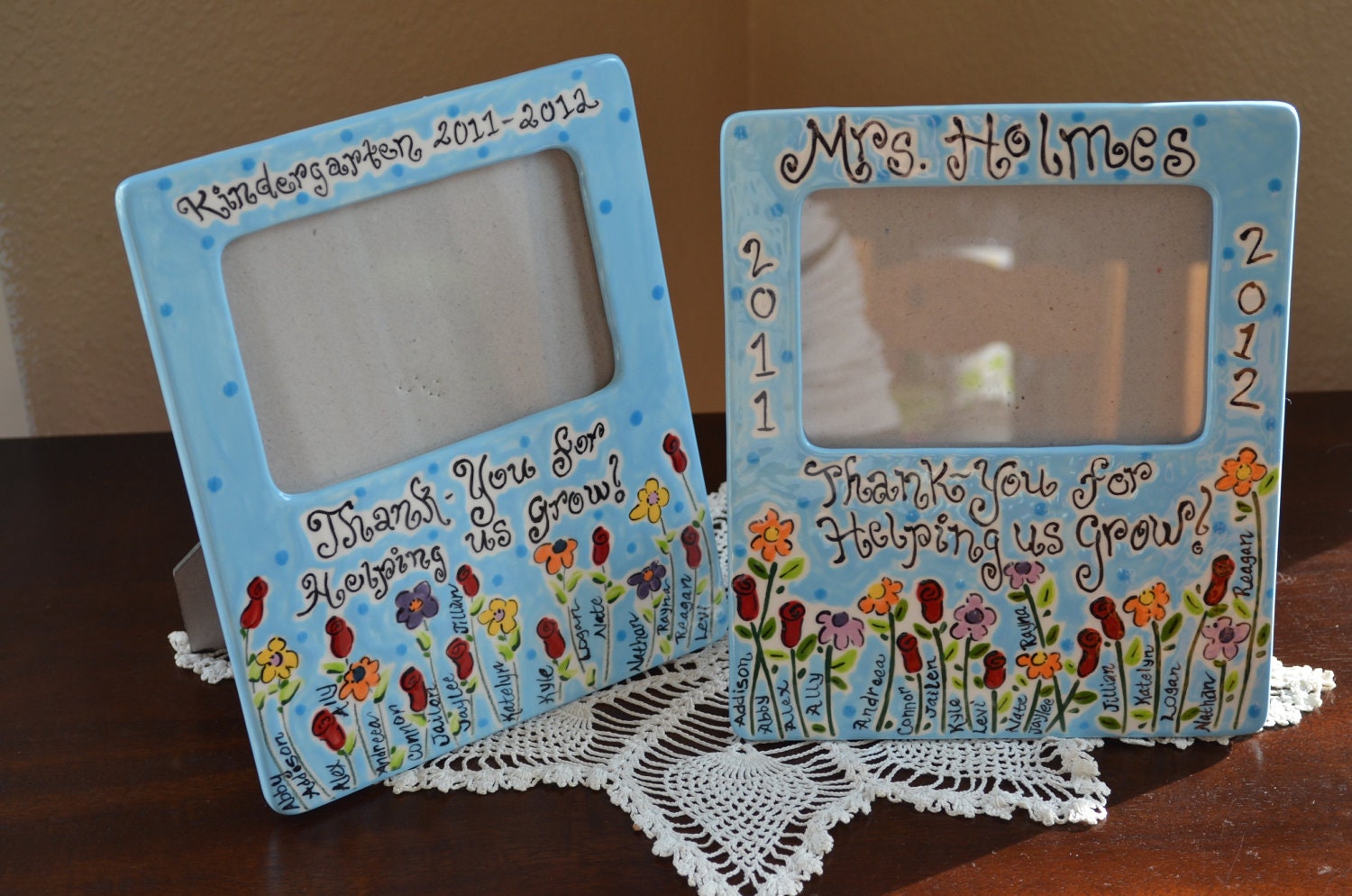 Personalized Teacher Class picture Frame
