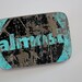 Recycled Skateboard Belt Buckle-Almost