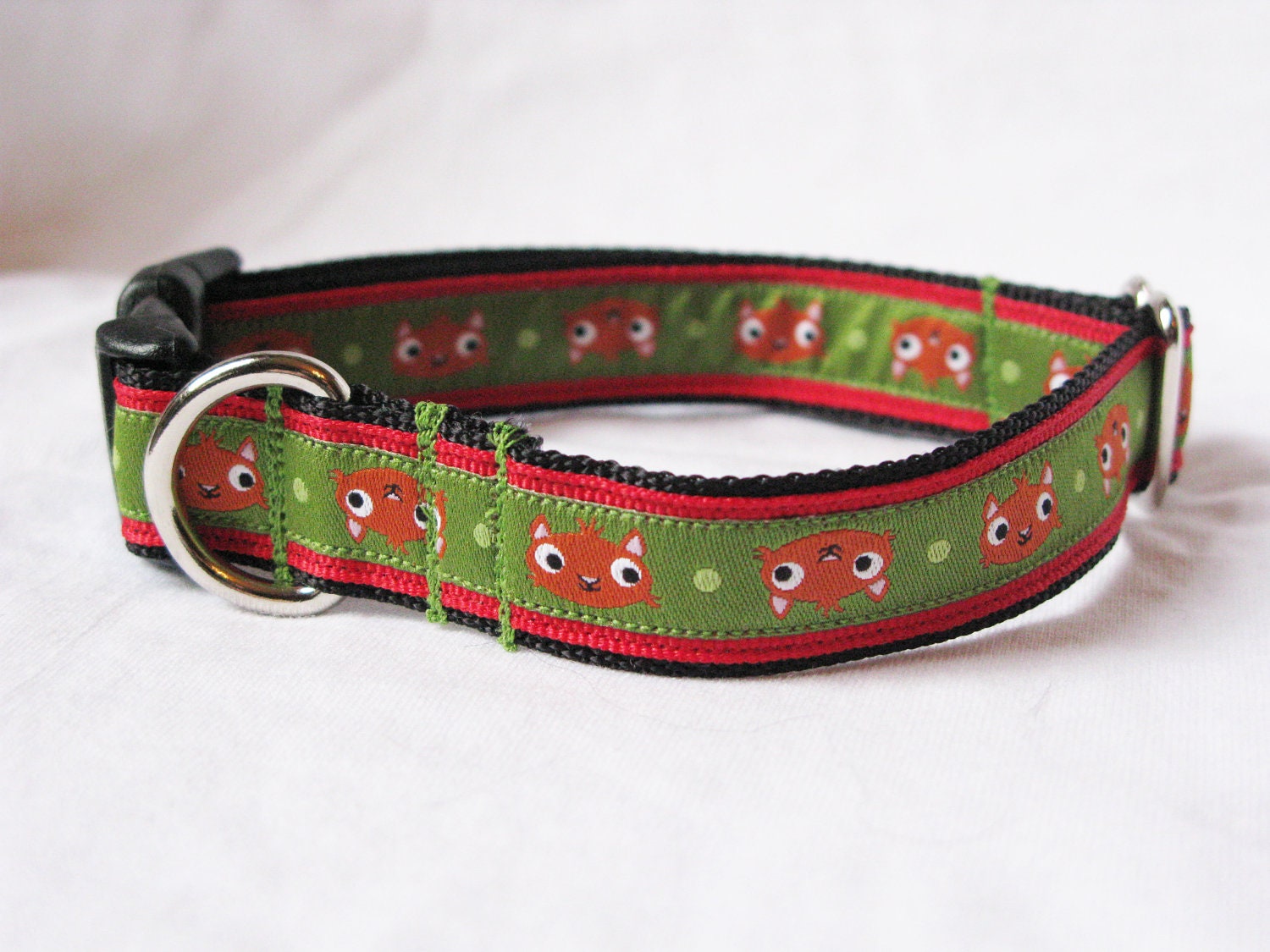 Squirrel Patrol - Squirrel Printed Dog Collar