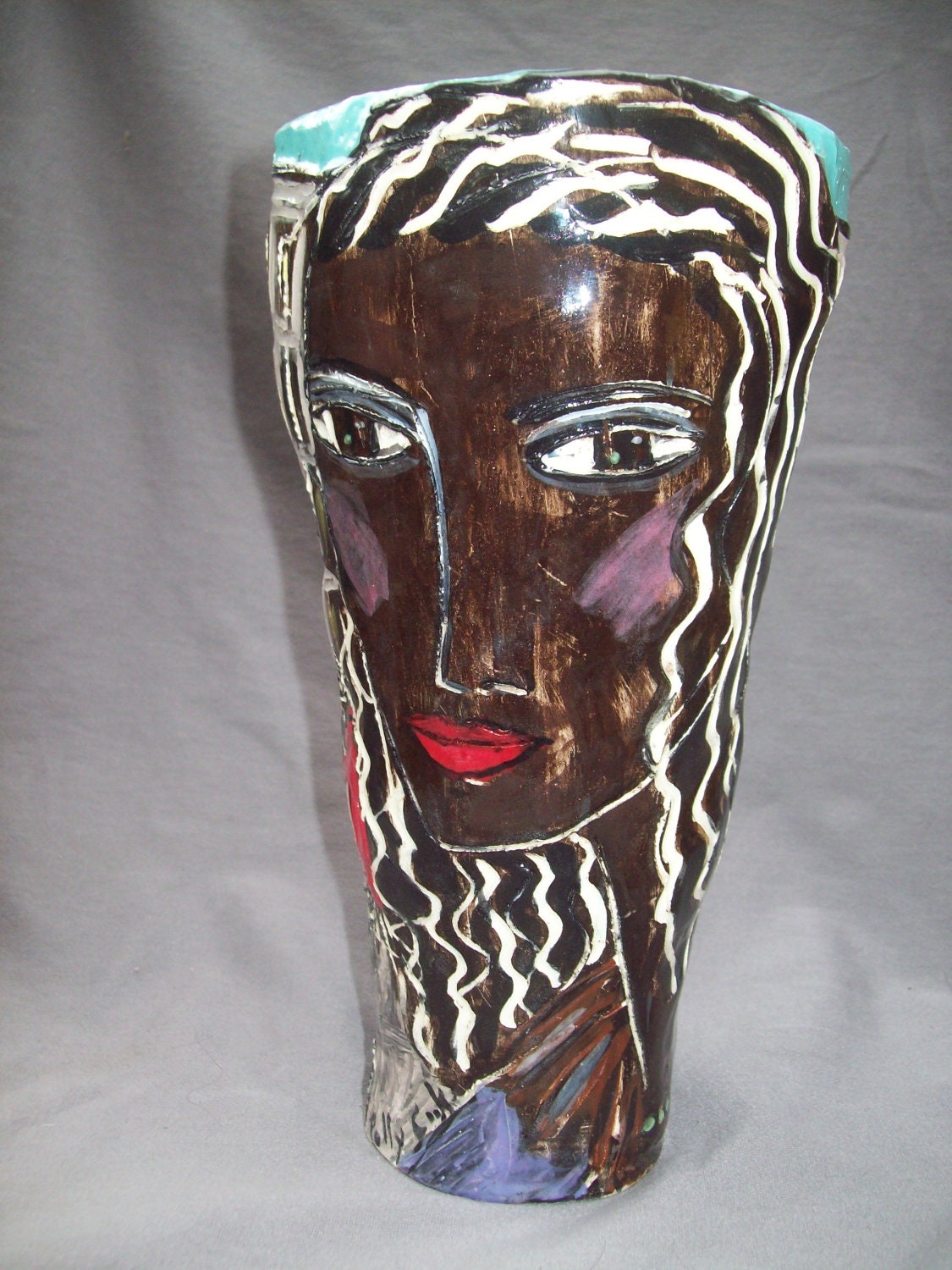 City girl vase