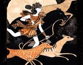 Artemis- Goddess of the Hunt   8x12 print