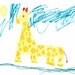 Giraffe - Original Drawing - Sale Benefits SweetBea