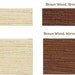 Colte Washi Masking Tape - Brown Wood Grain