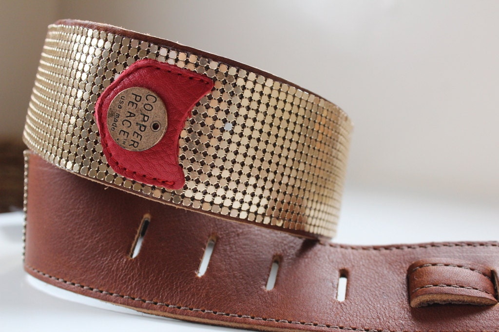 Metal Mesh Guitar Strap