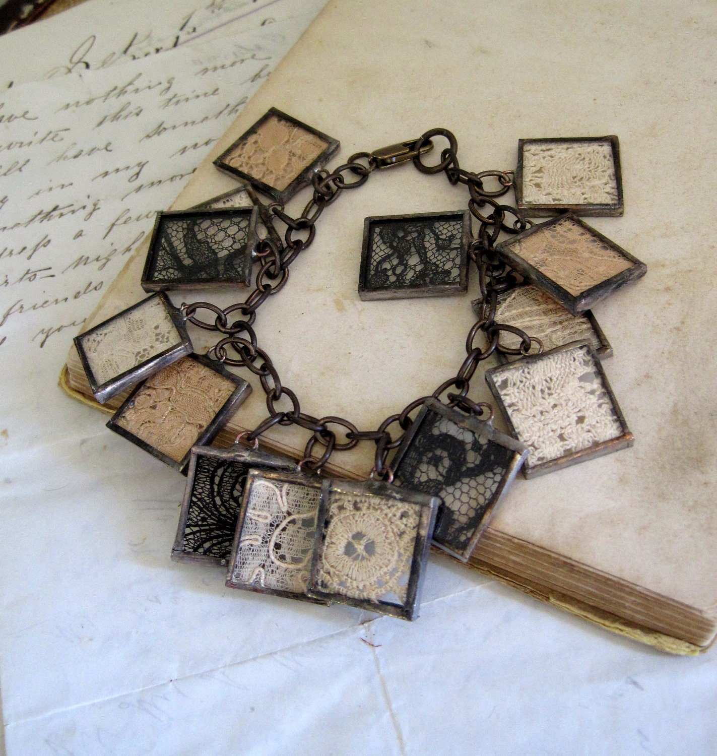 Treasured Vintage Lace Bracelet