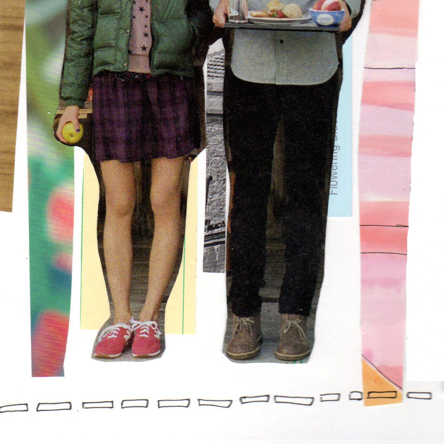 You & Me - 4x4 Mini Collage Print