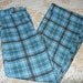 plaid bell bottom pants Small 70s super cute cotton SALE