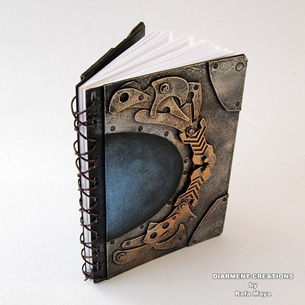 Steampunk Notebook Fantasy Tech 40