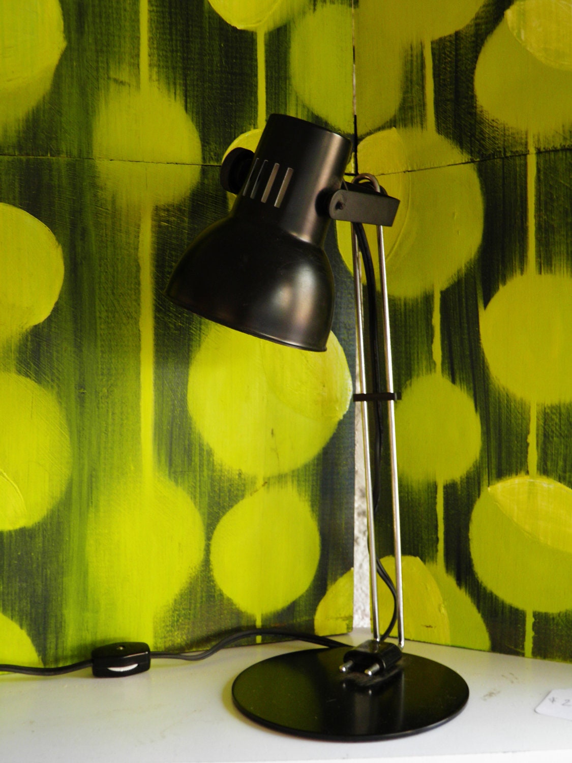 Black Retro Desk Lamp