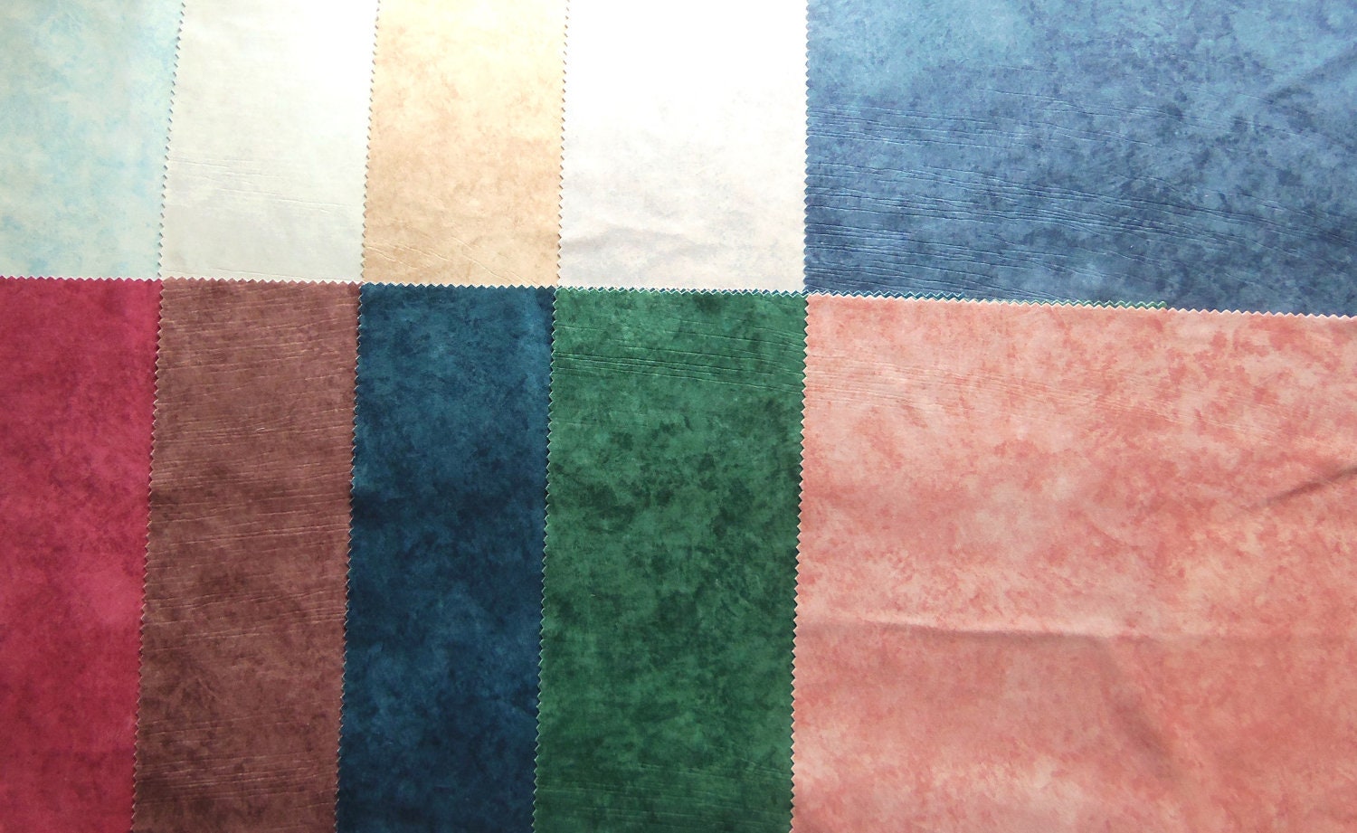 Chamois Fabric for Doll Making 10 pieces 14 in by 14 in