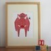 Limited Edition Razorback Print - Free US Shipping