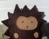 Small Wool Hedgehog - Wool Felt Woodland Plush Toy - peacegoodsshop Small Wool Hedgehog - Wool Felt Woodland Plush Toy - peacegoodsshop