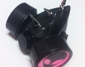 Gas Mask (Double Cylinder Pink Alien Invasion with Spikes