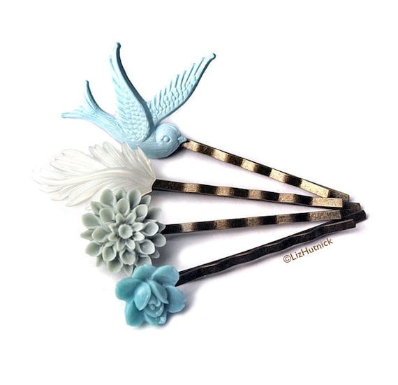 Ocean Beach Bobby Pins. Hair Accessories.