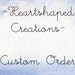 CUSTOM ORDER for Jennifer