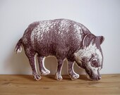 SALE - Plush Hyena/Boar Pillow