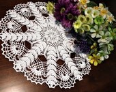 White round doily
