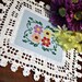 Blue Flower doily