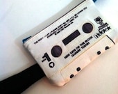 New Kids on the Block Retro 80s Cassette Tape Large Pouch Cosmetic & Gadget Case