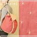 Pink Diamond Backpack, Faux Suede and Tribal Diamond bag
