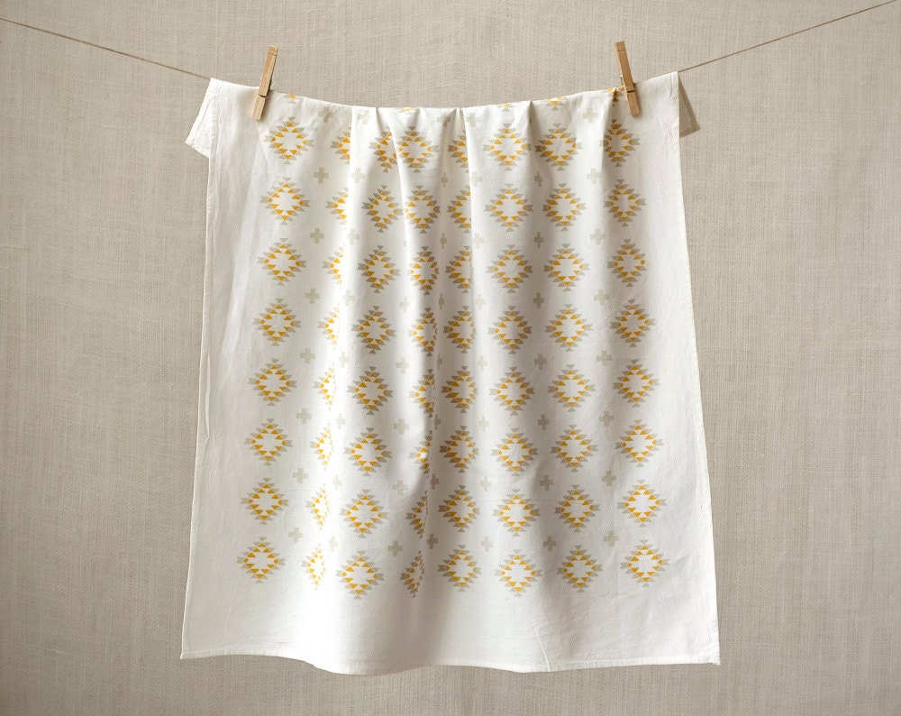 Tea Towel - Partly Sunny
