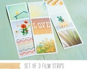 Photo Booth Filmstrips 2"x6"