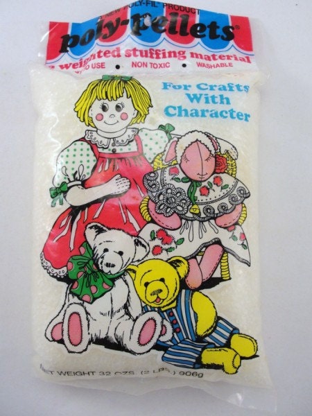 Fairfield poly-pellets stuffing beads 2 pounds
