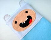 Felt iPad Mini Sleeve / Case - Finn Adventure Time