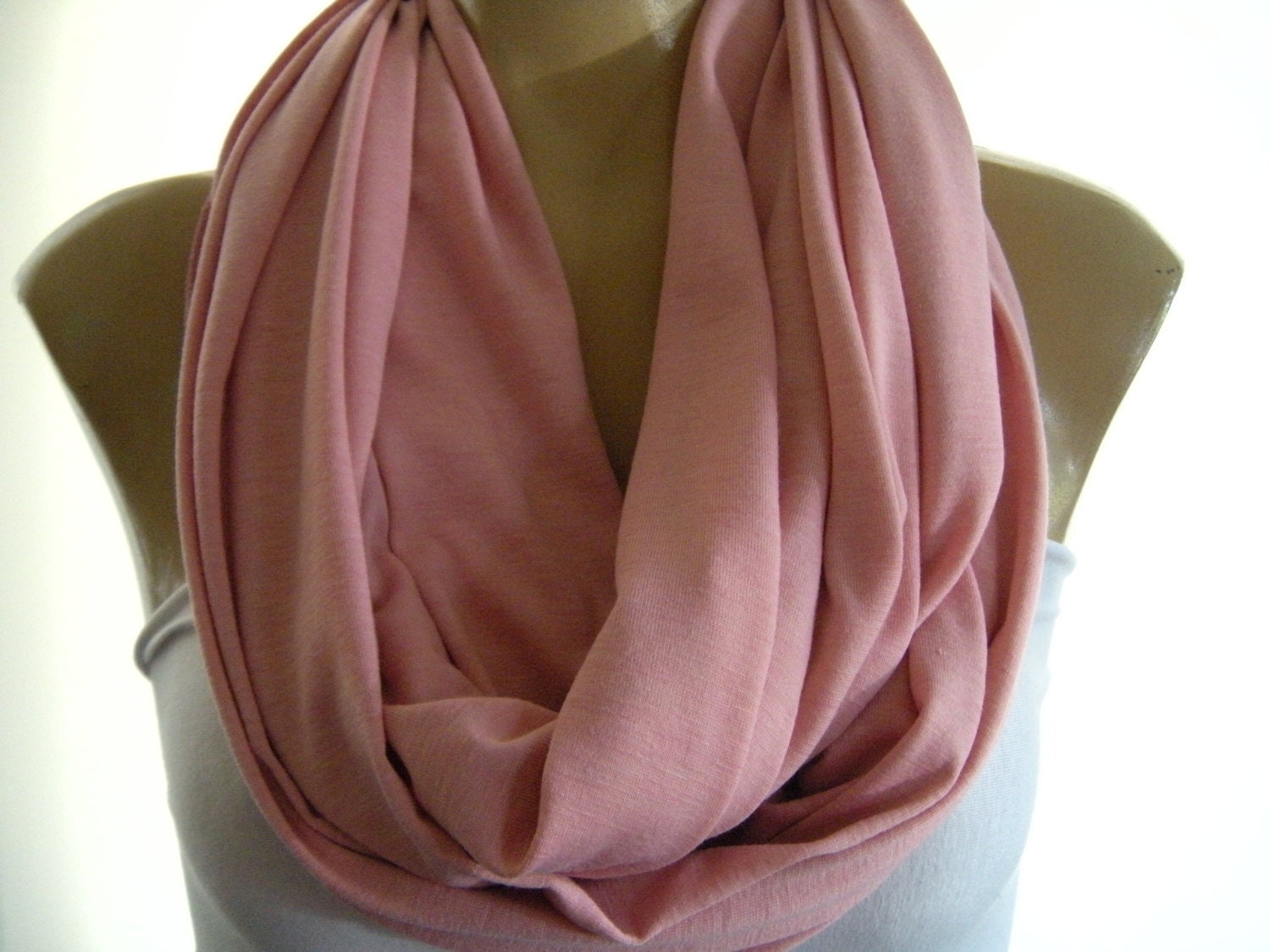 Last one..Soft Blush...Nomad Cowl.....Infinity Scarf..Relaxed version..Super soft.
