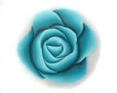 Polymer Clay Cane Millefiori Turquoise Rose