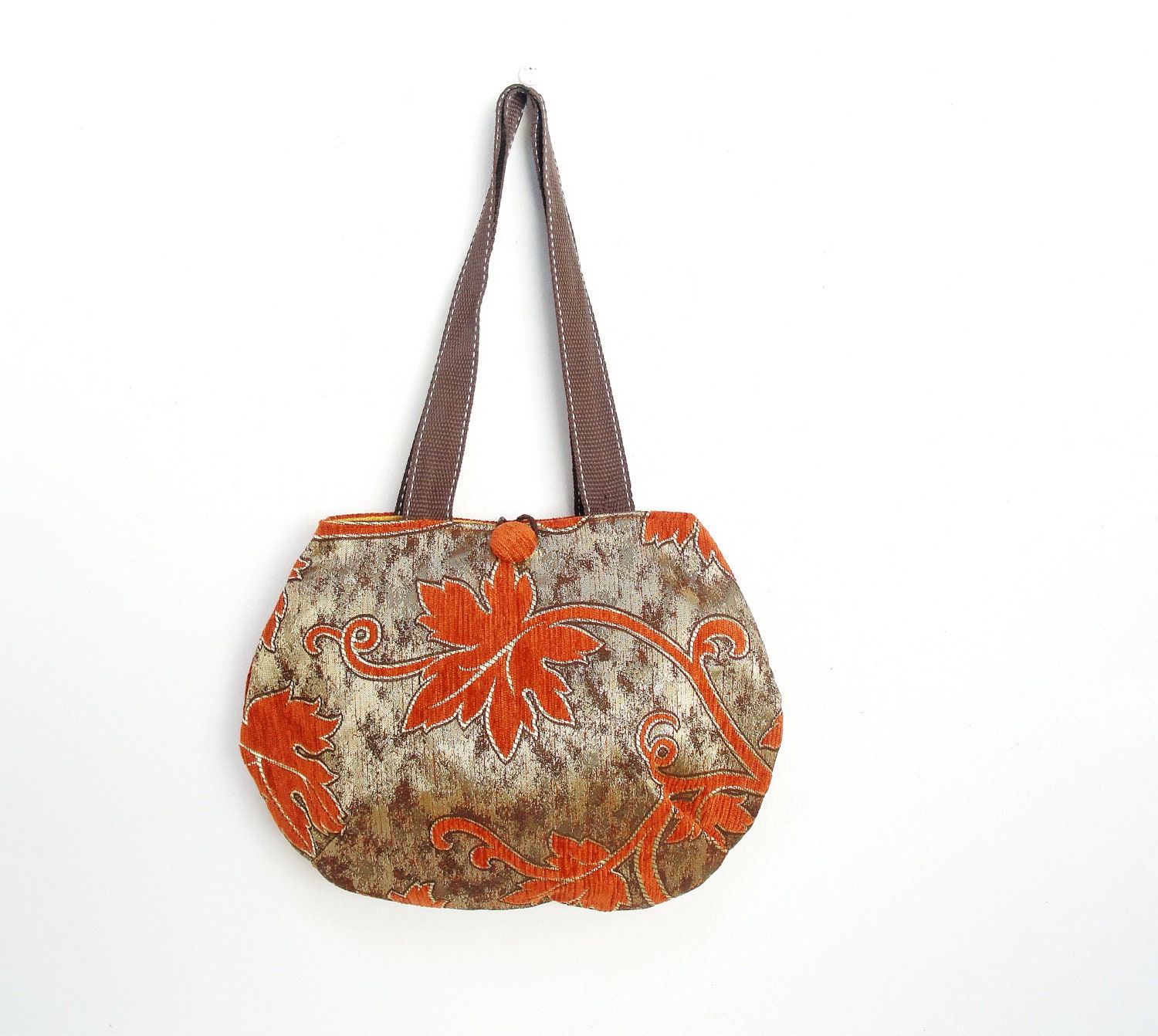 Day and Night - Reversible Bag - Terra cotta and Yellow