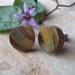 Wooden Post Earrings or Wood Stud Earrings - Round Wood Post Earrings Handmade from a Reclaimed Wood Tree Branch - Great gift idea