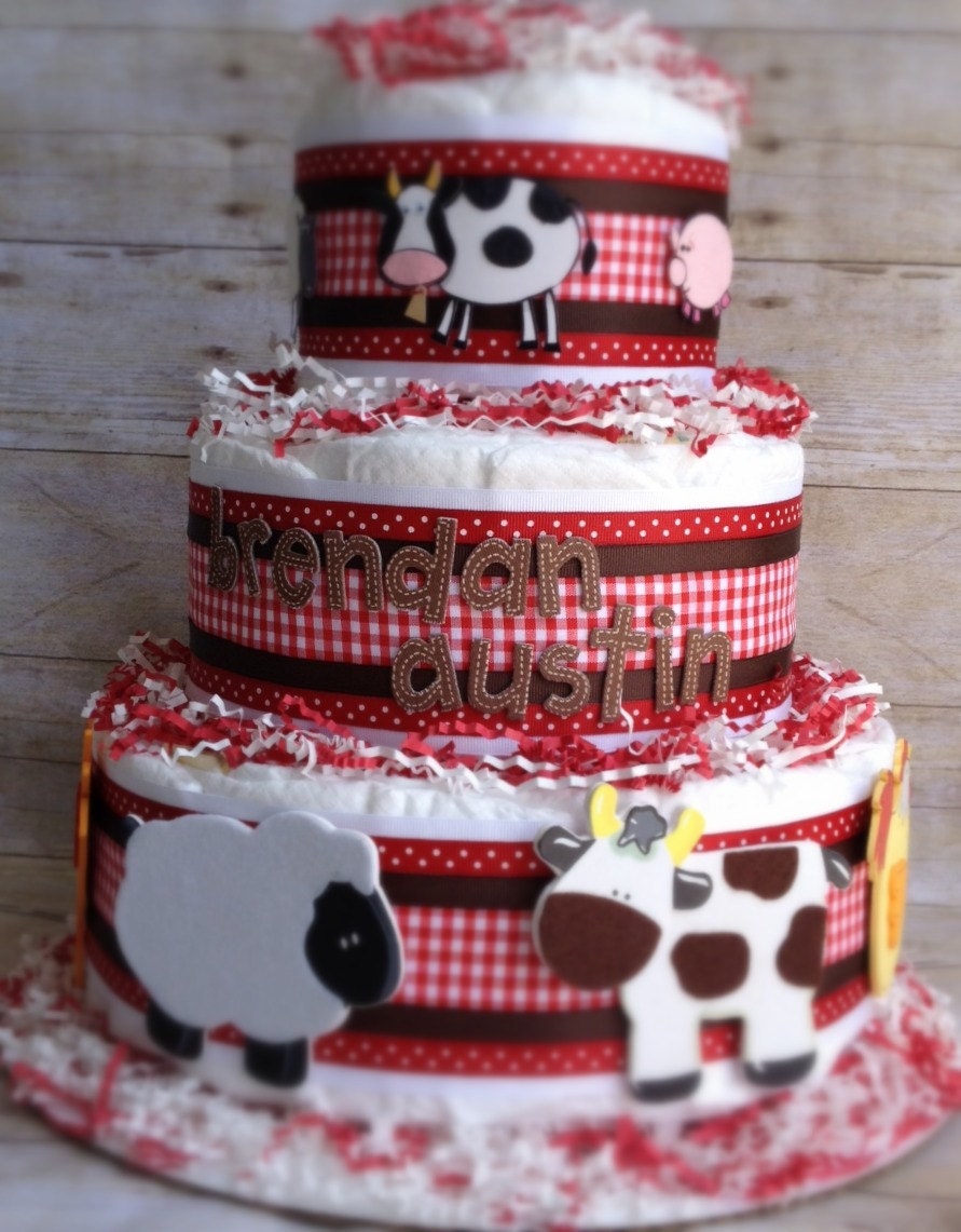 Barnyard Friends Cake